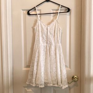S aeropostale white dress